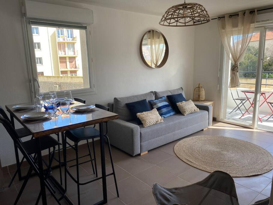 Cosy T3 Gare Terrasse + Parking Apartment Sete Exterior photo
